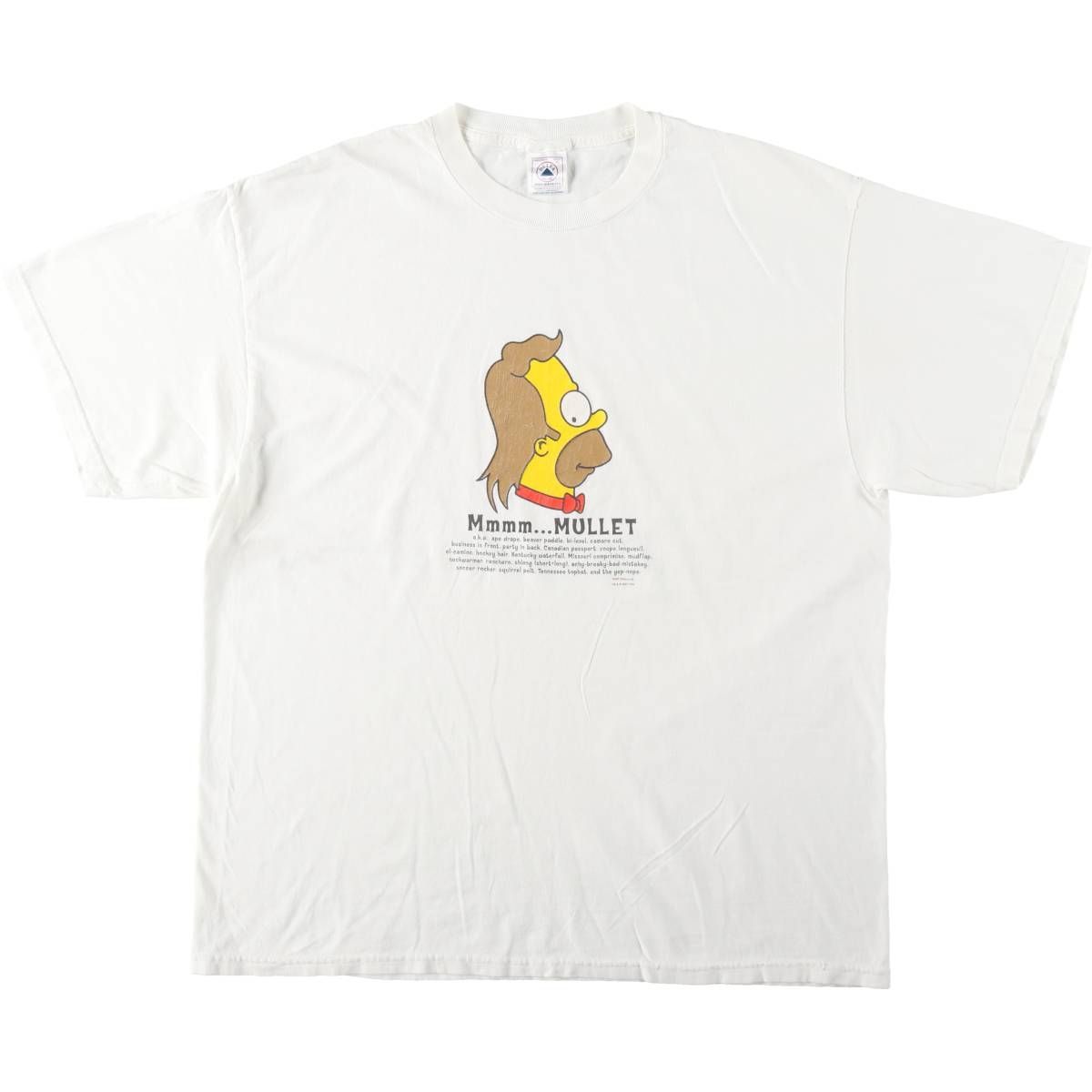 古着 00年代 デルタ DELTA THE SIMPSONS シンプソンズ Homer ホーマー キャラクタープリントTシャツ メンズXL相当/eaa641832
