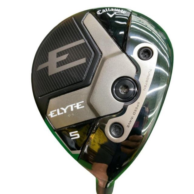 【中古】 キャロウェイ ELYTE ◆◆◆ 5W フェアウェイウッド FW 純正特注シャフト (フレックスS) メンズ 男性用 右利き 右用 Cランク ゴルフクラブ 31,993円