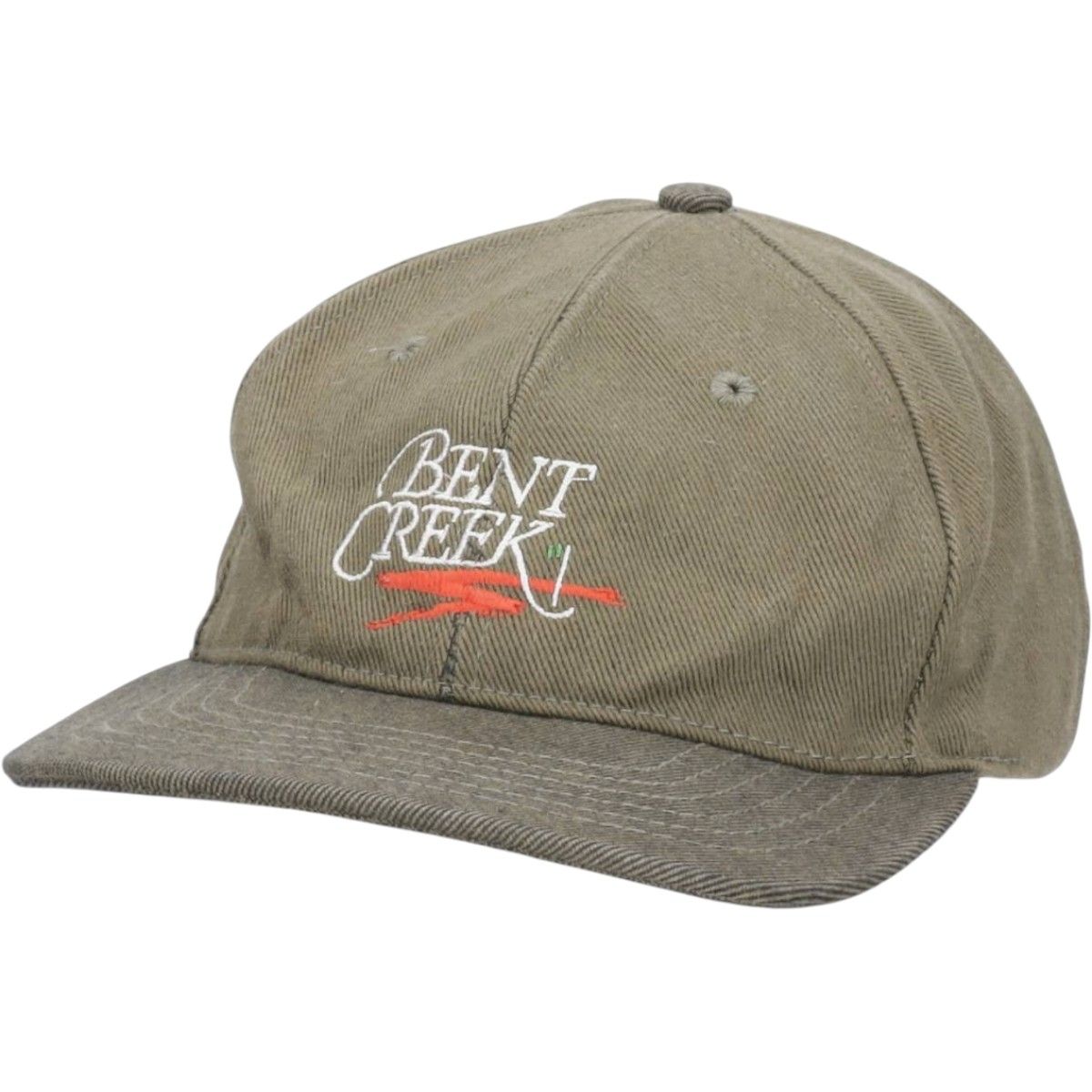 古着 90年代 CAP AMERICA BENT CREEK アドバタイジング ベースボールキャップ 6パネルキャップ フリーサイズ相当 ヴィンテージ/gaa007038