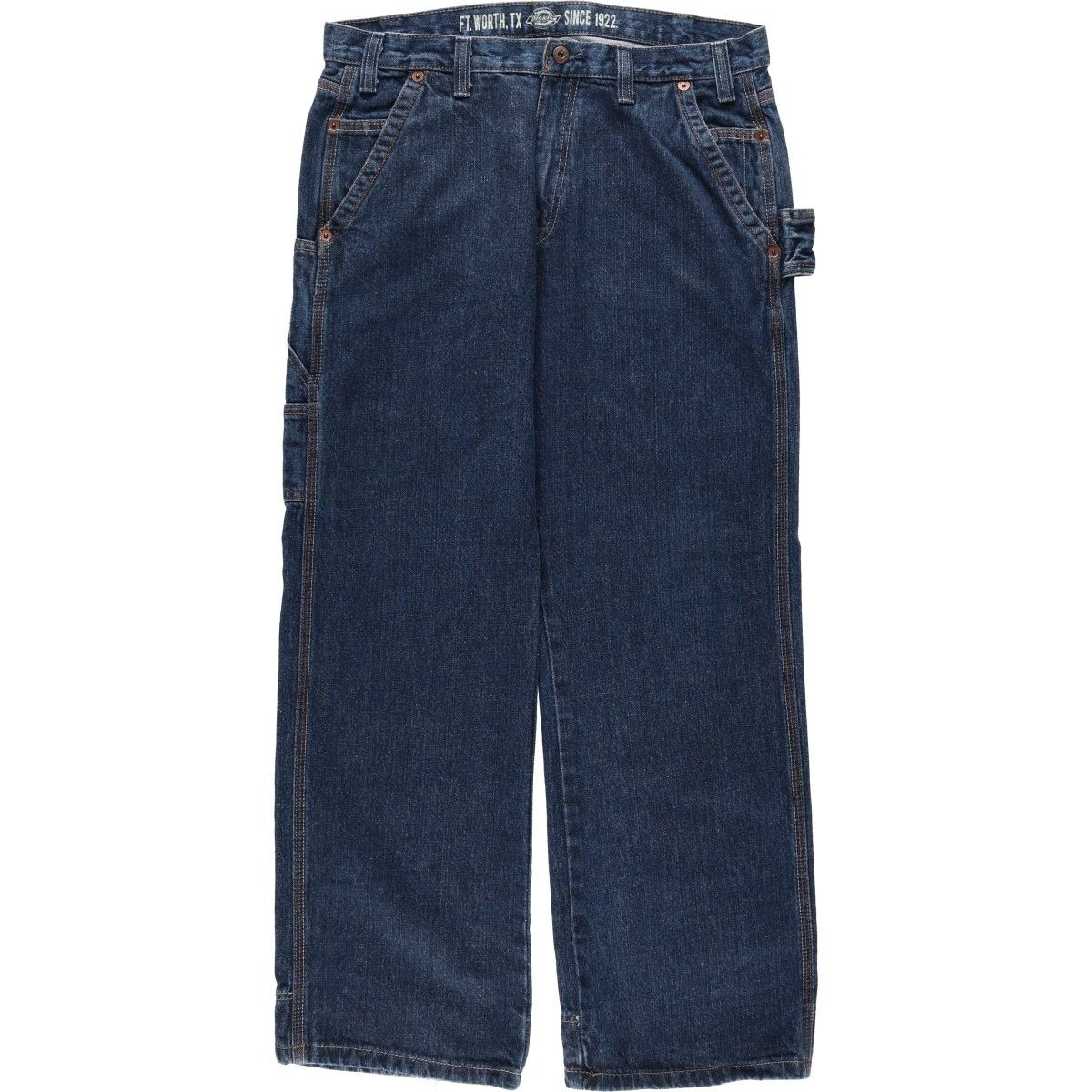 古着 ディッキーズ Dickies LOOSE STRAIGHT FIT デニムペインターパンツ メンズw36相当/eaa644031