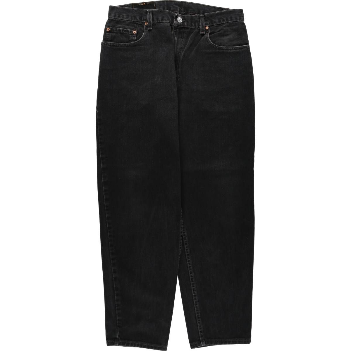 古着 00年代 リーバイス Levi's 560 LOOSE FIT TAPERED LEG ブラックデニム テーパードデニムパンツ USA製 メンズw34相当/eaa633939