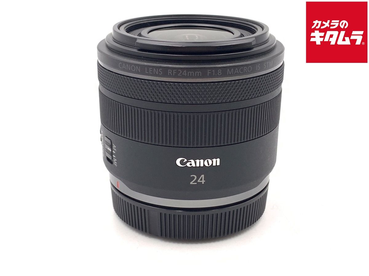 【中古】 【良品】 キヤノン RF24mm F1.8 マクロ IS STM