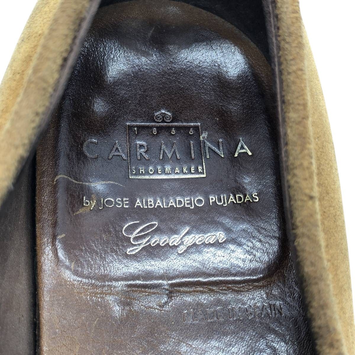 古着 JOSE ALBALADEJO PUJADAS CARMINA スエード コインローファー