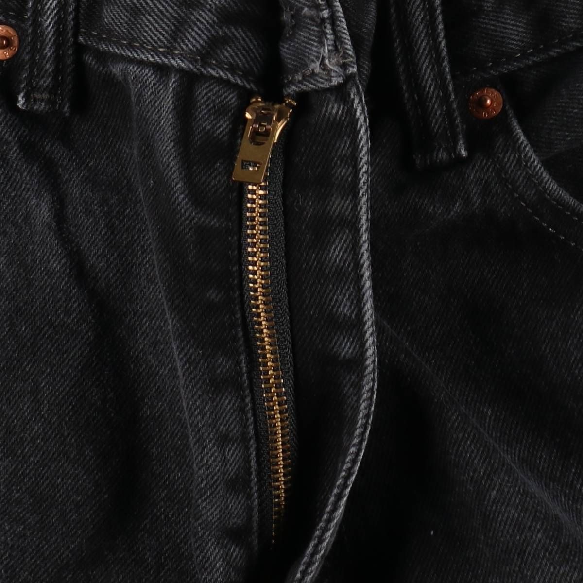 古着 リーバイス Levi's 550 ブラックデニム テーパードデニムパンツ