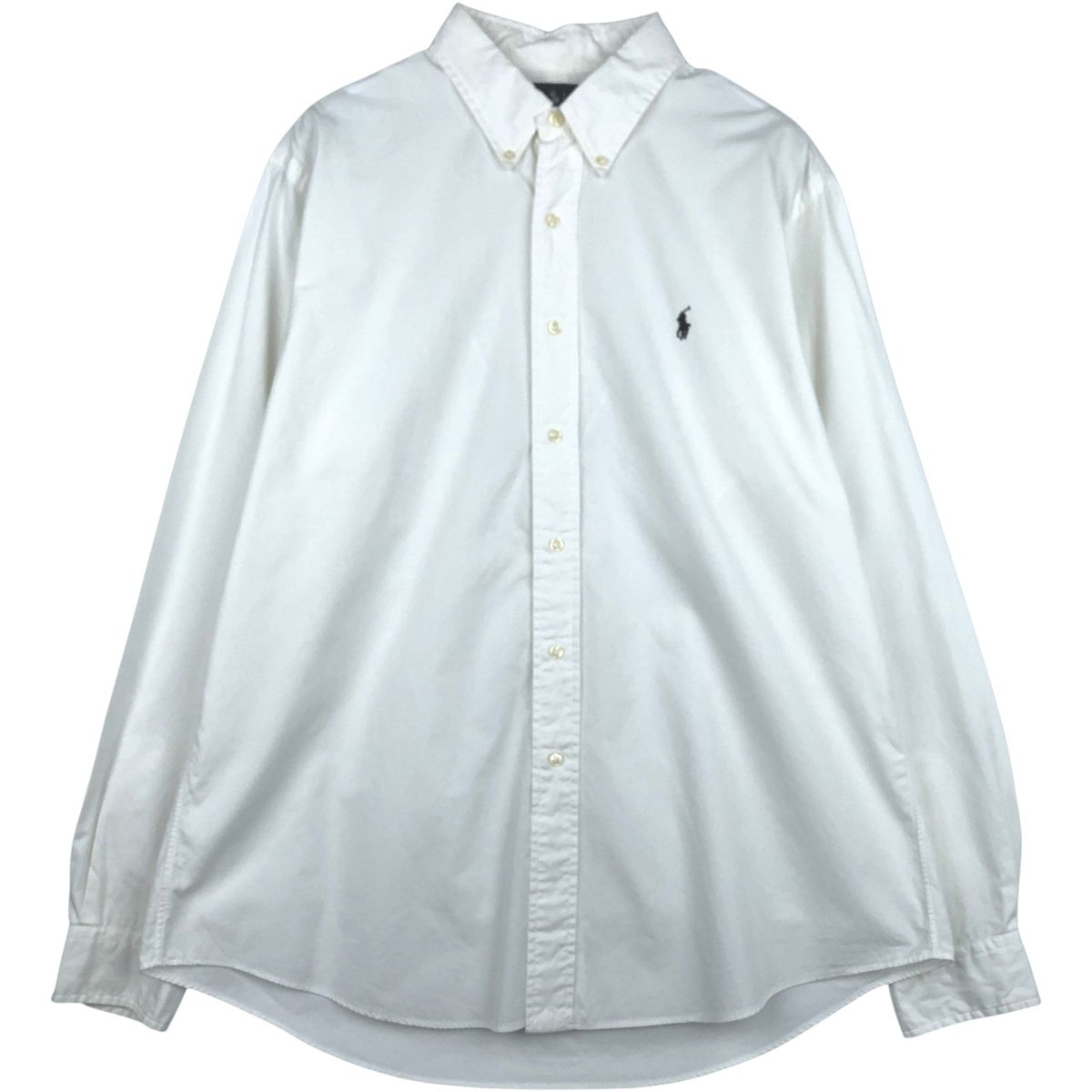 古着 ラルフローレン Ralph Lauren CUSTOM FIT 長袖 ボタンダウンシャツ メンズXL相当/eaa643444