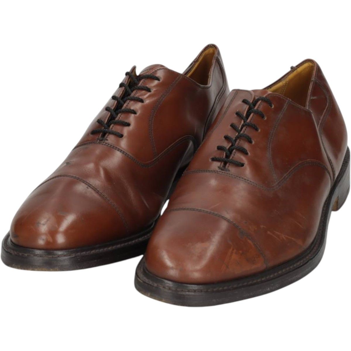 古着 グレンソン GRENSON footmaster ストレートチップシューズ 英国製