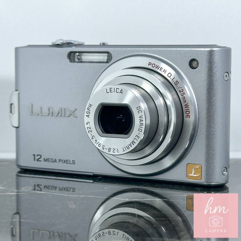 美品】Panasonic LUMIX DMC-FX60 シルバー 1210万画素 光学5倍ズーム