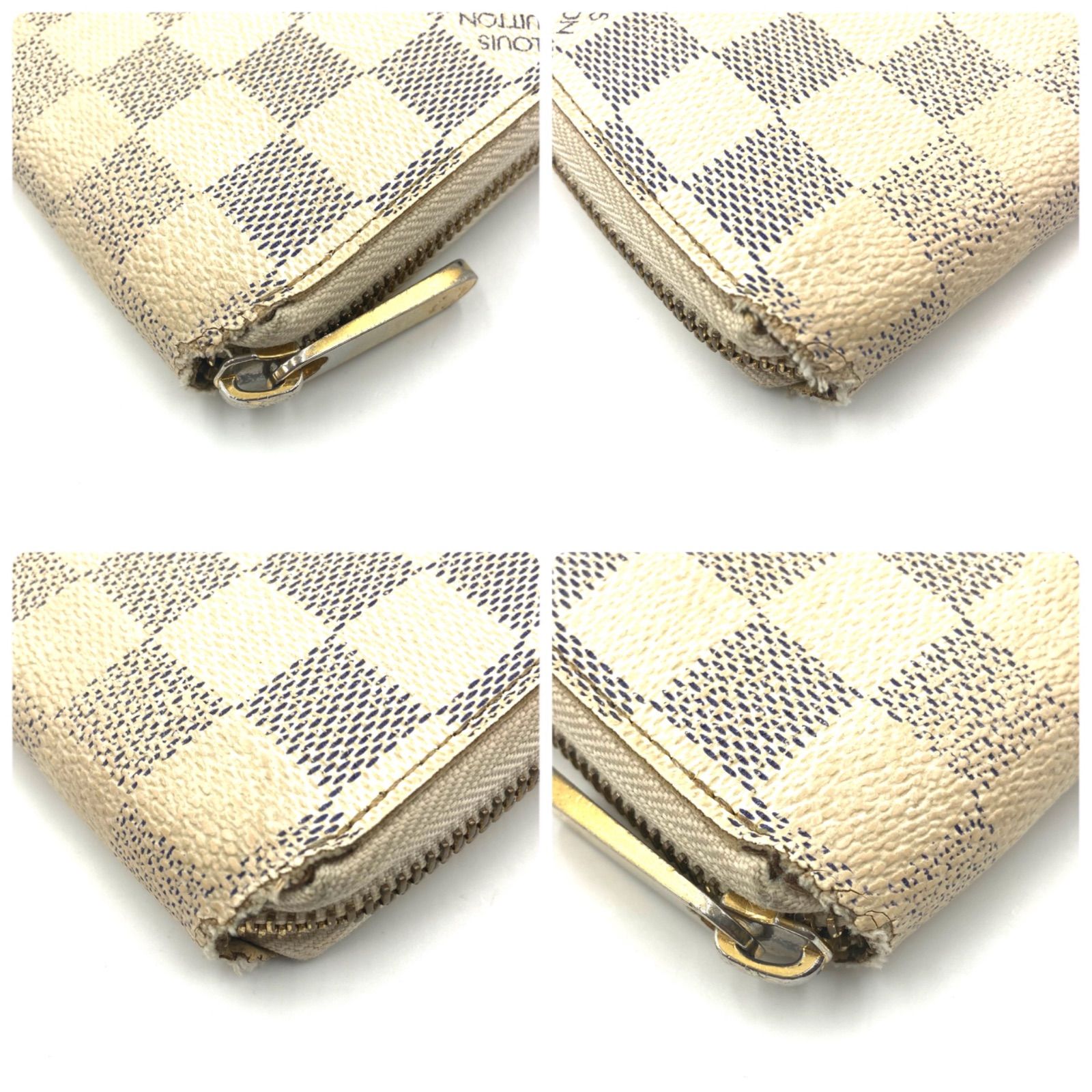 ルイヴィトン LOUIS VUITTON ダミエ 財布 ジッピーウォレット 長財布 