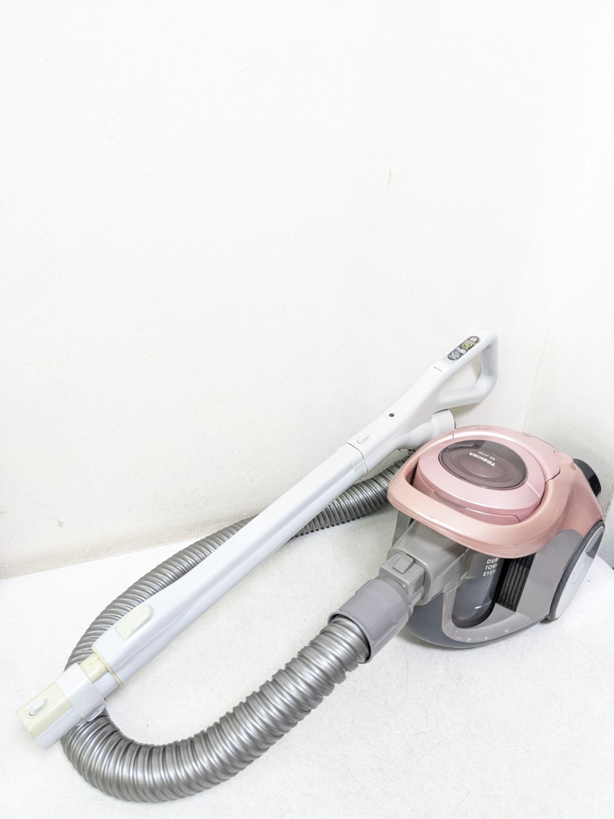 東芝 VC-J1000-P サイクロン式掃除機 2012年製 ヘッド無し