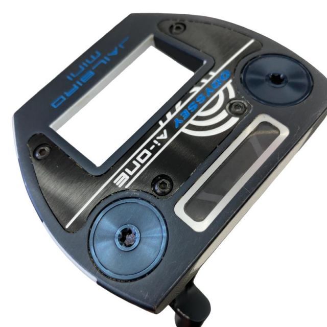 【中古】 オデッセイ Ai-ONE TRI-BEAM JAILBIRD MINI CH 34インチ パター PT STROKE LAB 90 スチール (フレックスその他) メンズ 男性用 右利き 右用 Cランク ゴルフクラブ