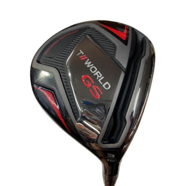 【中古】 本間ゴルフ TOUR WORLD GS 3W(15°) フェアウェイウッド FW SPEED TUNED 48 (フレックスR) メンズ 男性用 右利き 右用 Cランク ゴルフクラブ