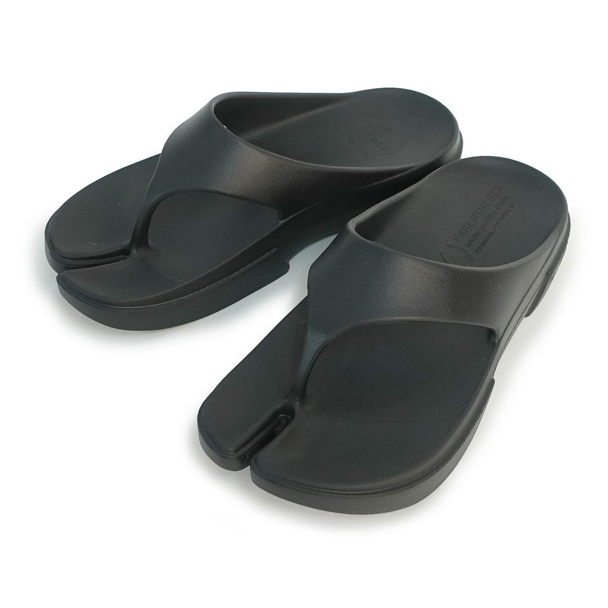新品 PAES ペイズ リカバリーサンダル 01 FlipFlop メンズ レディース ブラック 黒 ビーサン 軽量 クッション 厚底