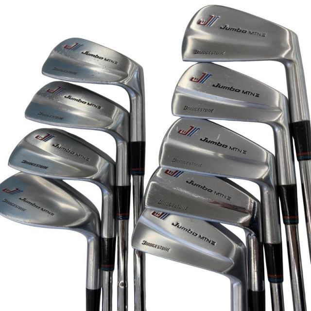 【中古】 ブリヂストン Jumbo MTNIII 9S アイアンセット IR FM (フレックスSX) メンズ 男性用 右利き 右用 Cランク ゴルフクラブ
