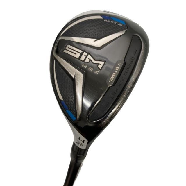 【中古】 テーラーメイド SIM MAX U4 ユーティリティ UT リシャフト (フレックスその他) メンズ 男性用 右利き 右用 Cランク ゴルフクラブ