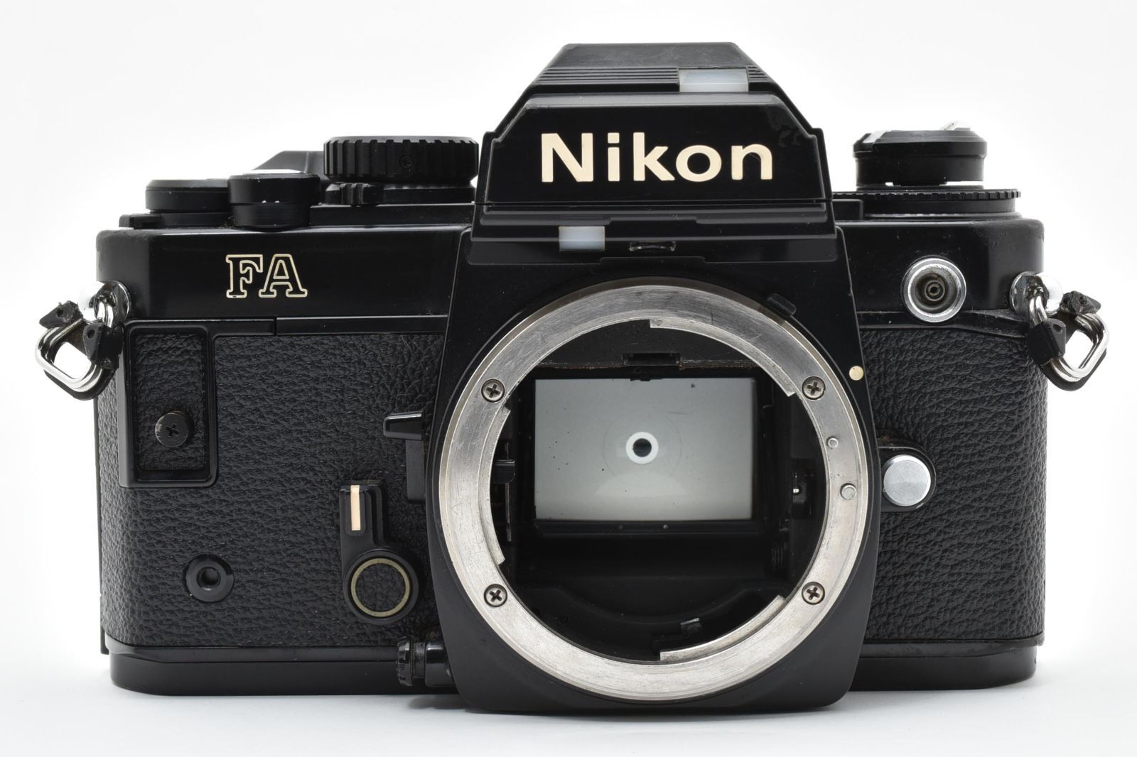 ★動作品★ ニコン Nikon FA ブラック フィルム一眼レフカメラ ボディ シャッター全速変化 露出計反応 #0614A