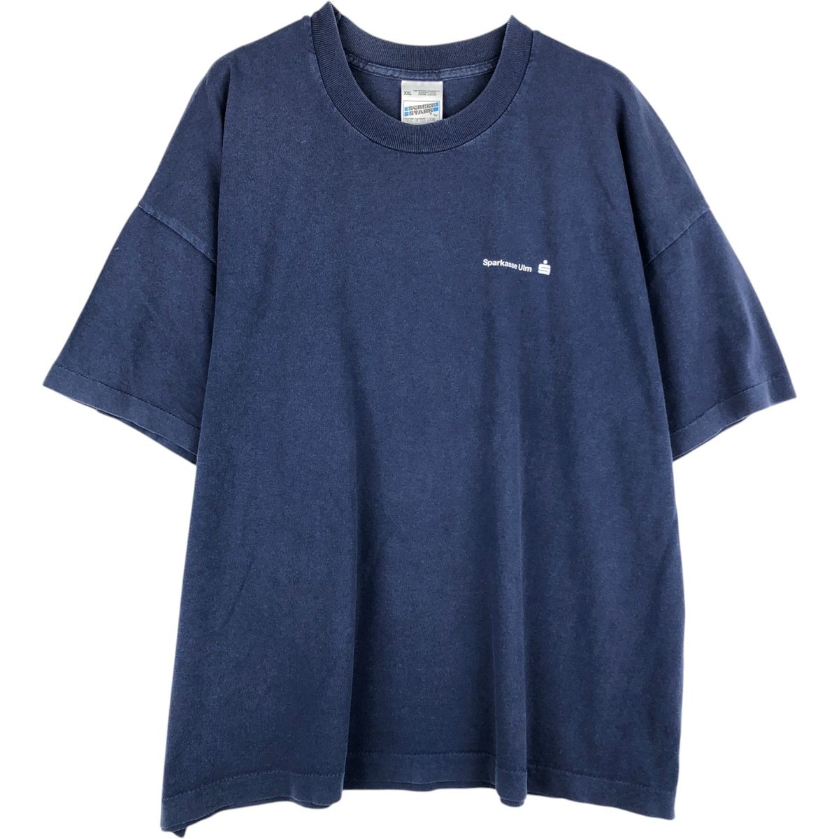 古着 90年代 スクリーンスターズ SCREEN STARS SPARKASSE ULM ウルム貯蓄銀行 アドバタイジングTシャツ メンズXXL相当/eaa640732