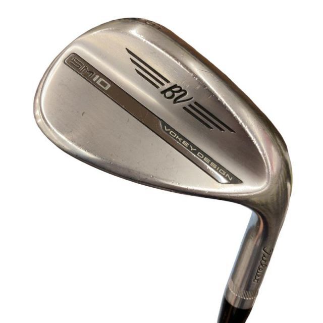 【中古】 タイトリスト VOKEY SPIN MILLED SM10 ツアークロム 56°/10°S ウェッジ WG BV 105 (フレックスその他) メンズ 男性用 右利き 右用 Cランク ゴルフクラブ