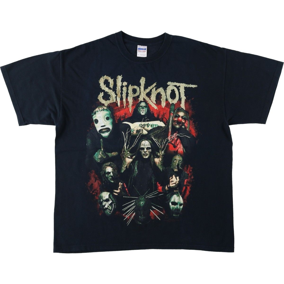 古着 ギルダン GILDAN Slipknot スリップノット バンドTシャツ バンT メンズXL相当/eaa640394