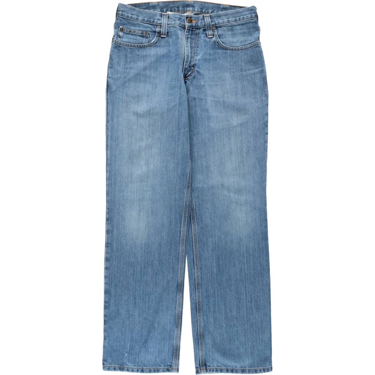 古着 カーハート Carhartt ストレートデニムパンツ メンズw34相当/eaa640490