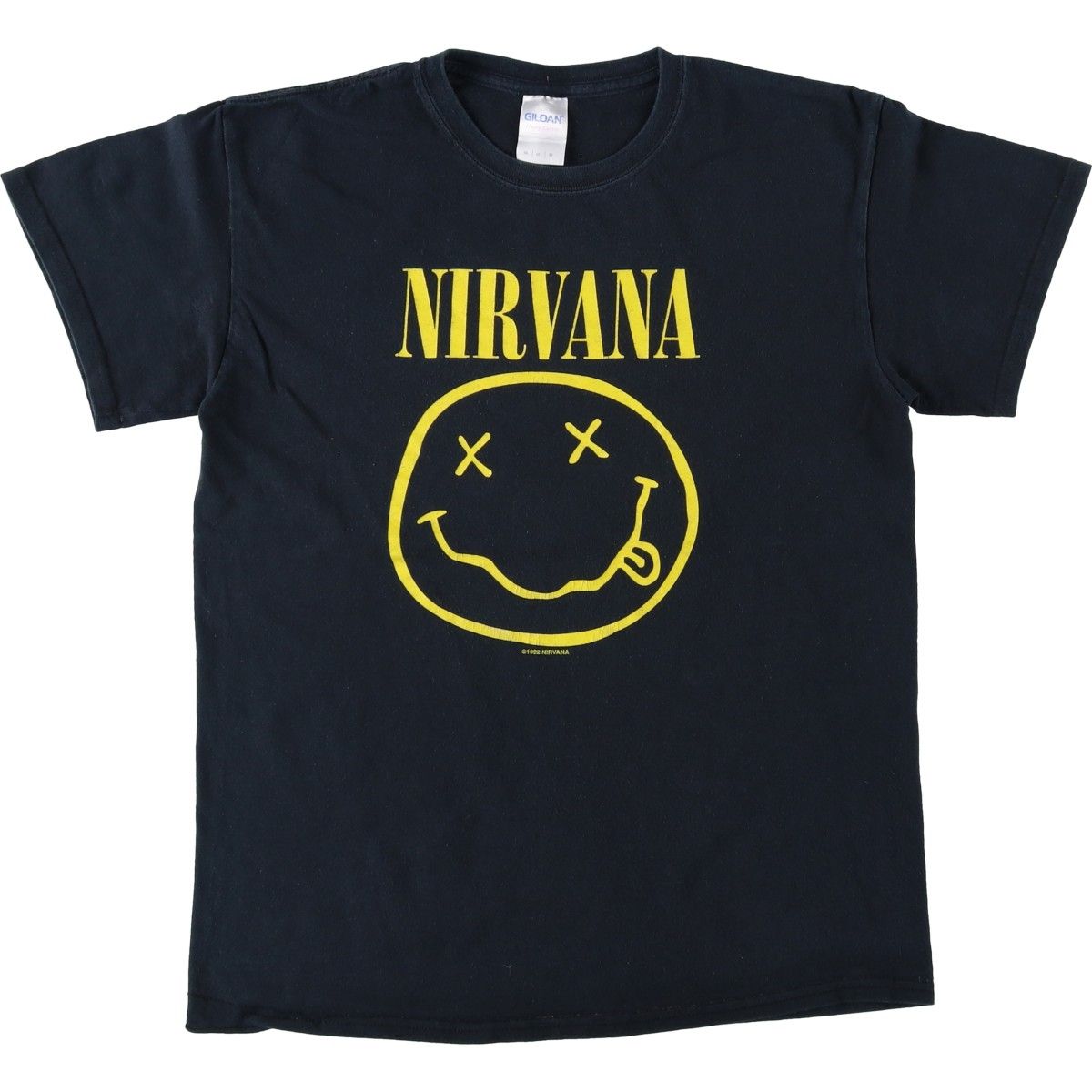 古着 ギルダン GILDAN NIRVANA ニルヴァーナ バンドTシャツ バンT メンズM相当/eaa640440