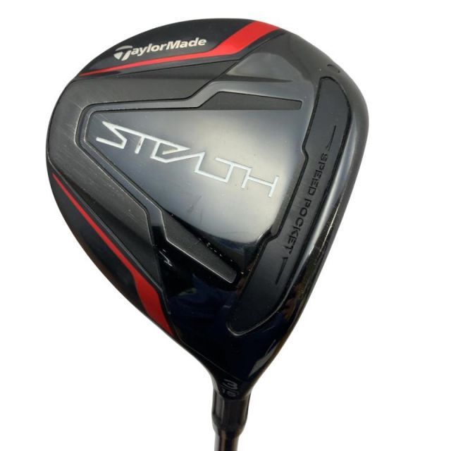 【中古】 テーラーメイド STEALTH 3W フェアウェイウッド FW TENSEI RED TM50(STEALTH FW) (フレックスS) メンズ 男性用 右利き 右用 Cランク ゴルフクラブ