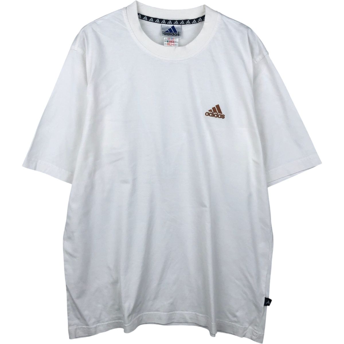 古着 90~00年代 アディダス adidas ロゴTシャツ メンズM相当 ヴィンテージ/eaa638957