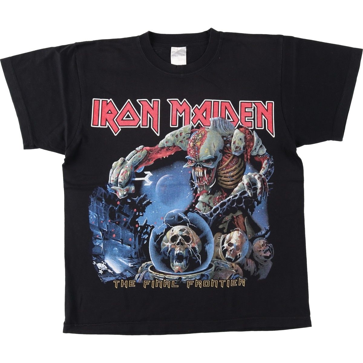 古着 STEDMAN CLASSIC IRON MAIDEN アイアンメイデン バンドTシャツ バンT メンズXL相当/eaa640445