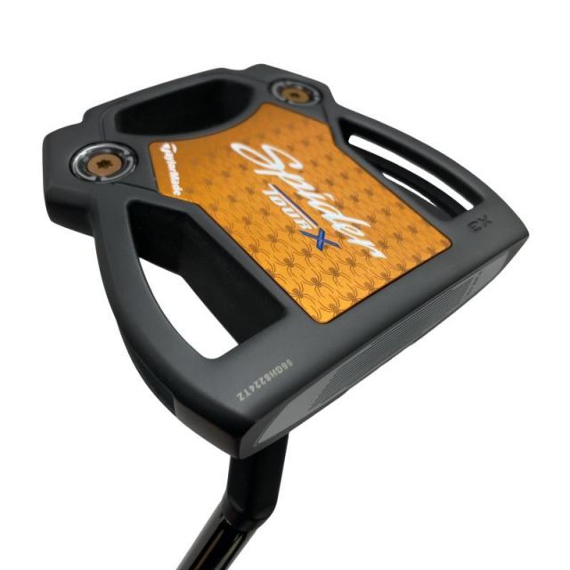 【中古】 テーラーメイド Spider TOUR X X3 BLACK 34インチ パター PT スチール (フレックスその他) メンズ 男性用 右利き 右用 Bランク ゴルフクラブ