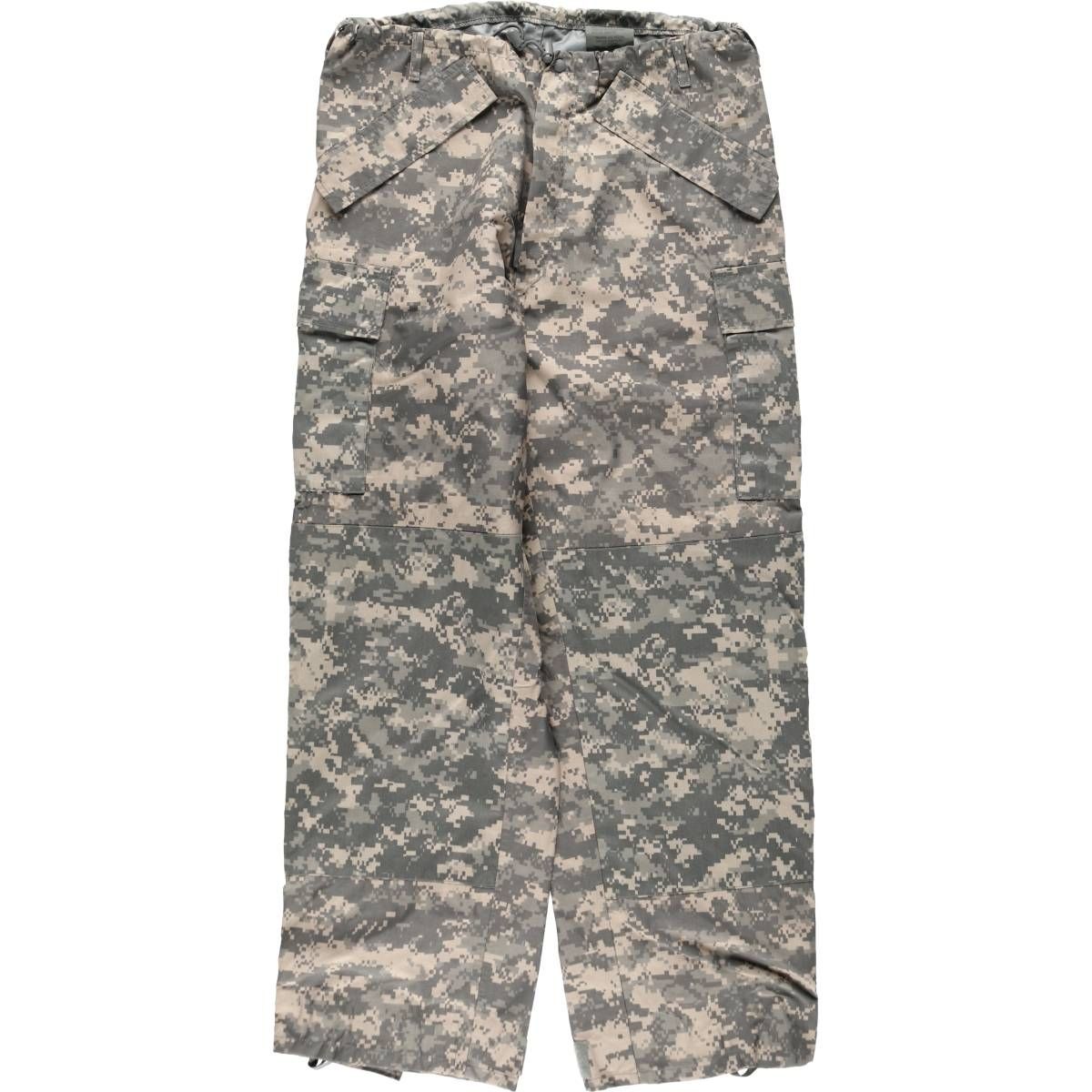 古着 00年代 米軍実品 迷彩柄 ACU デジタルカモ ミリタリー ゴアテックスパンツ カーゴパンツ USA製 MEDIUM LONG メンズM相当/eaa639403