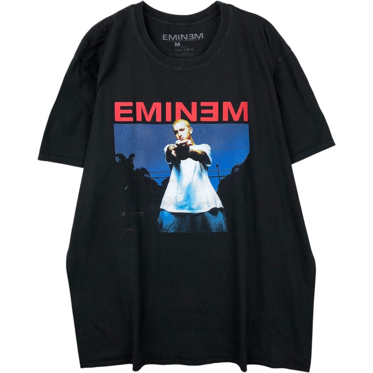 古着 EMINEM エミネム ラップTシャツ ラップT 英国製 メンズM相当/eaa640321