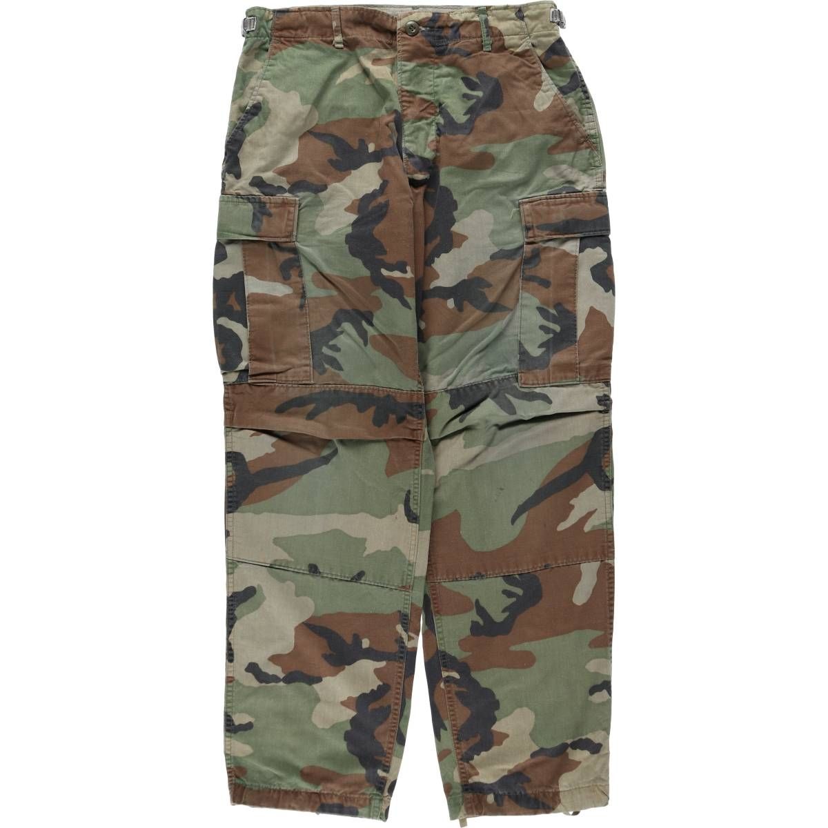古着 迷彩柄 ウッドランドカモ ミリタリー カーゴパンツ コンバットパンツ MEDIUM-REGULAR メンズw34相当/eaa639199