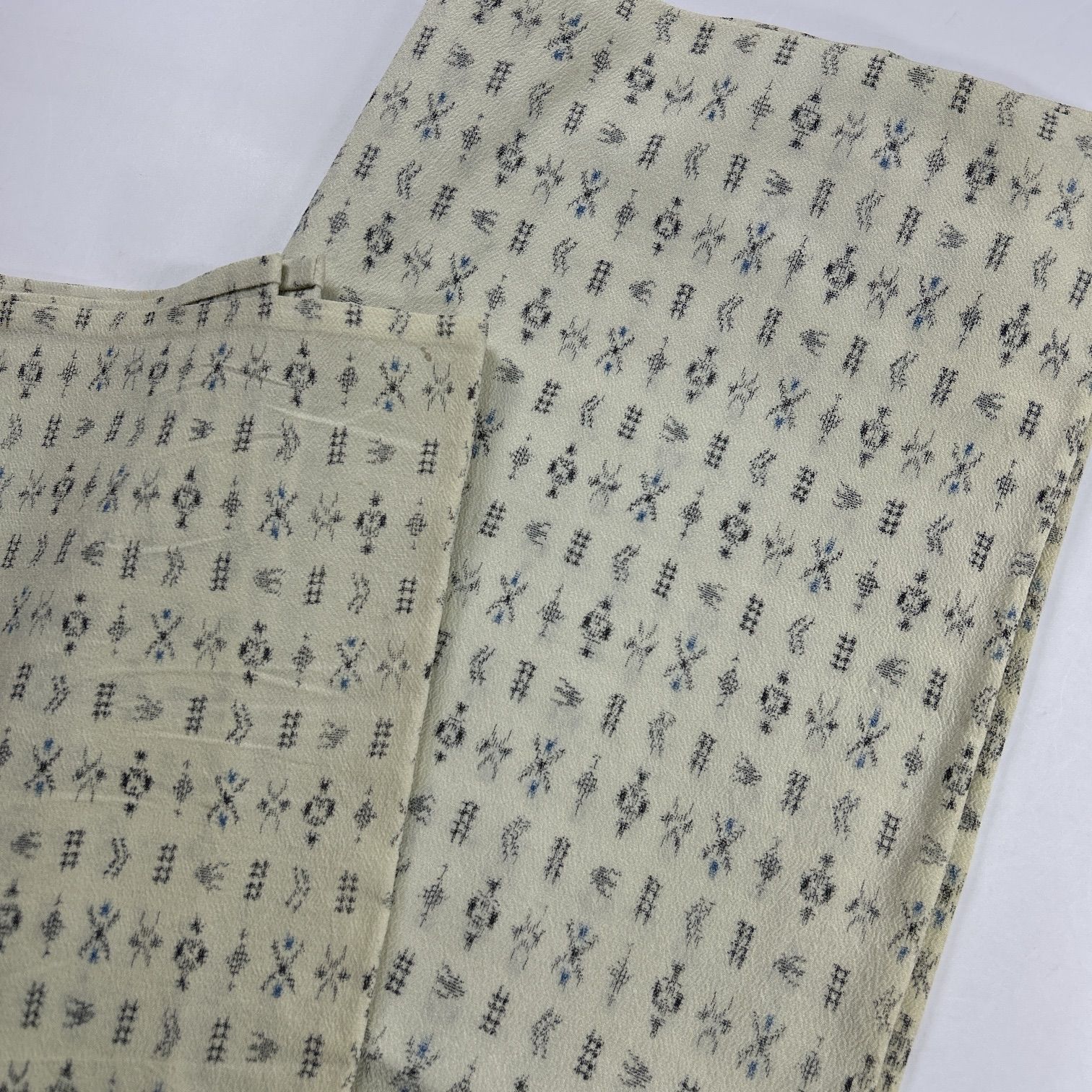 単衣 紬 5枚 正絹 着物まとめ売り【E142】同梱購入歓迎 リメイク用