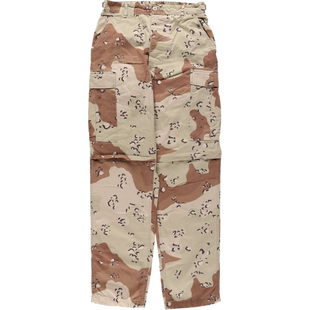 90s US ARMY 米軍実物 デザート カモ カーゴ パンツ LARGE REGULAR / 古着 オールド 90年製 BDU 6C チョコチップ 迷彩柄 ミリタリー 軍物 古着 90年代 米軍実品 迷彩柄 6C デザートチョコチップカモ ミリタリー