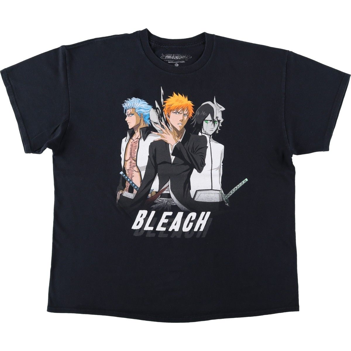 古着 BLEACH ブリーチ アニメ キャラクタープリントTシャツ メンズXL相当/eaa640101