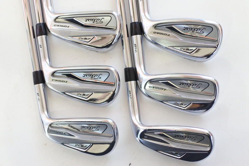 タイトリスト AP 2 718 AMT TOUR WHITE S200フレックス アイアンセット