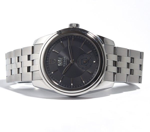 美品 TUDOR チューダー グラマー 57000 ダブルデイト グレー文字盤 