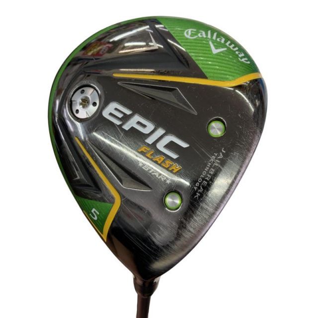 【中古】 キャロウェイ EPIC FLASH STAR 5W フェアウェイウッド FW Speeder EVOLUTION for CW(フェアウェイ) (フレックスR) メンズ 男性用 右利き 右用 Cランク ゴルフクラブ