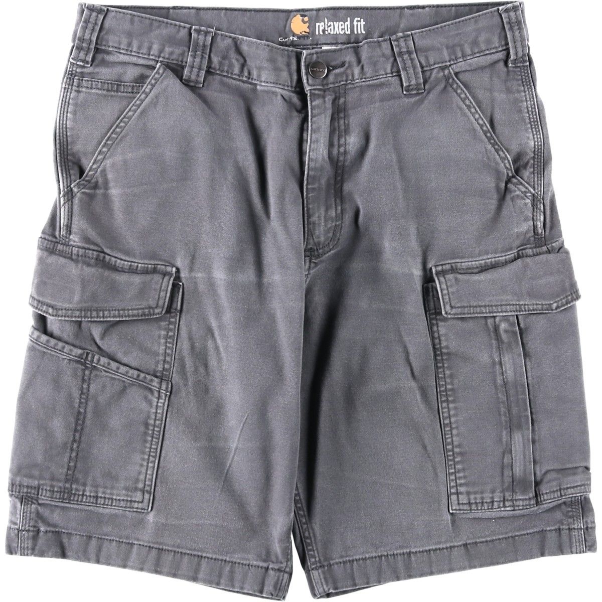 古着 カーハート Carhartt RELAXED FIT ダック カーゴショーツ ハーフパンツ メンズw34相当/eaa640661