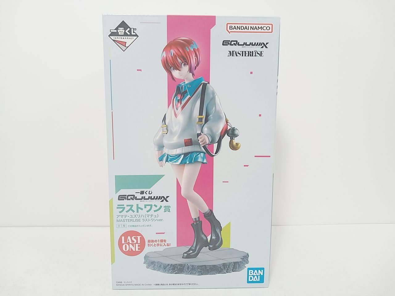 BANDAI バンダイ 機動戦士Gundam GQuuuuuuX ガンダム ジークアクス ラストワン賞 アマテ・ユズリハ (マチュ) MASTERLISE ラストワンver. フィギュア 中古 [MO-7167]