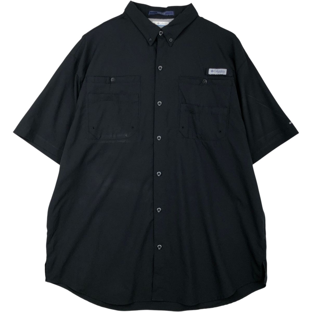 古着 コロンビア Columbia PFG OMNI-SHADE オムニシェイド ボタンダウン 半袖 フィッシングシャツ メンズXL相当/eaa639992
