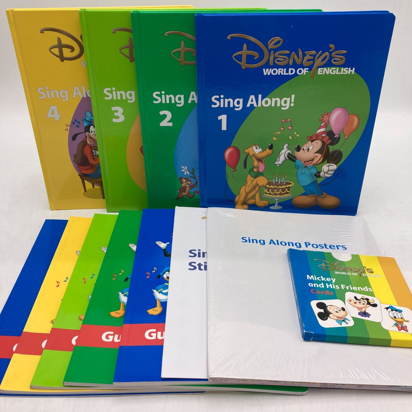 【未開封あり】DWE ディズニー シングアロング プレイアロング 2017年頃 シングアロング プレイアロング 未開封含 ディズニー英語システム