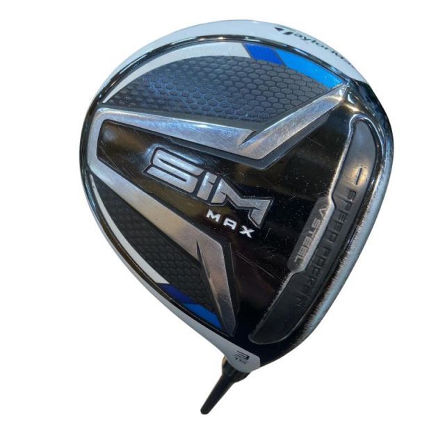 【中古】 テーラーメイド SIM MAX 3W フェアウェイウッド FW Diamana ZF60 (フレックスS) メンズ 男性用 右利き 右用 Cランク ゴルフクラブ