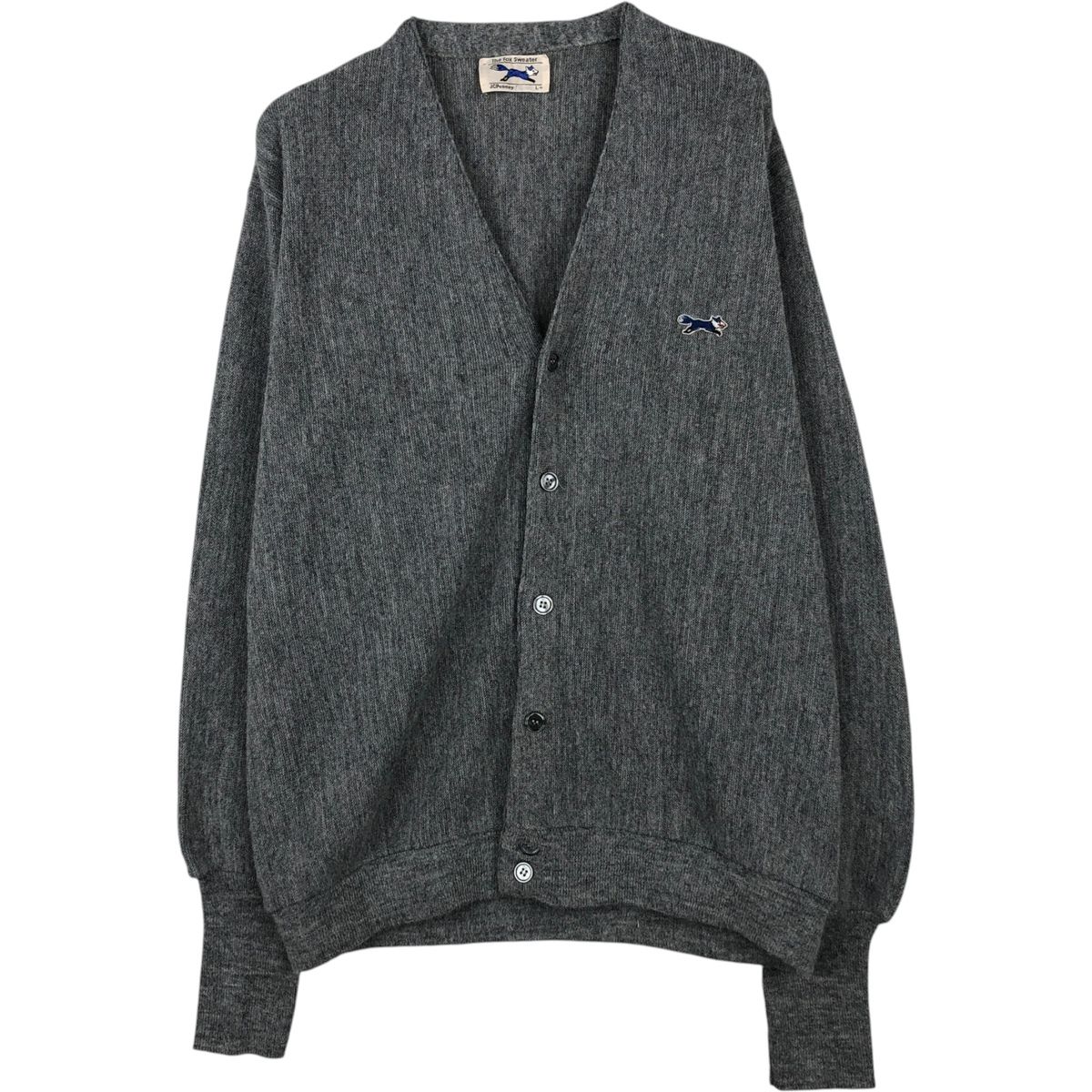 古着 70年代 ジェイシーペニー J.C.Penney THE FOX Sweater アクリル