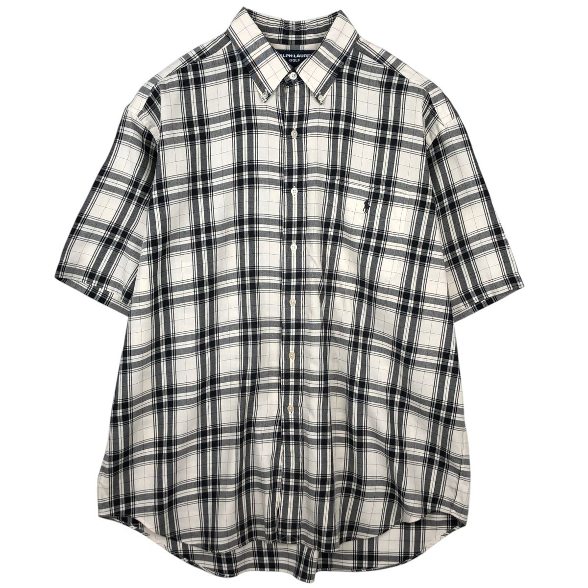 古着 ラルフローレン Ralph Lauren RALPH LAUREN GOLF TILDEN 半袖 ボタンダウン チェックシャツ メンズXL相当/eaa641193 6,437円