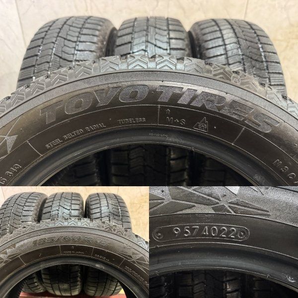 TOYO OBSERVE GIZ2 185/60R15 15インチ スタッドレス 4本 22年製 