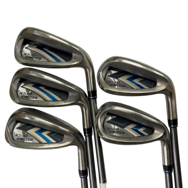 【中古】 ダンロップ XXIO CROSS(2021) 5S アイアンセット IR XXIO MH2000 (フレックスR) メンズ 男性用 右利き 右用 Cランク ゴルフクラブ