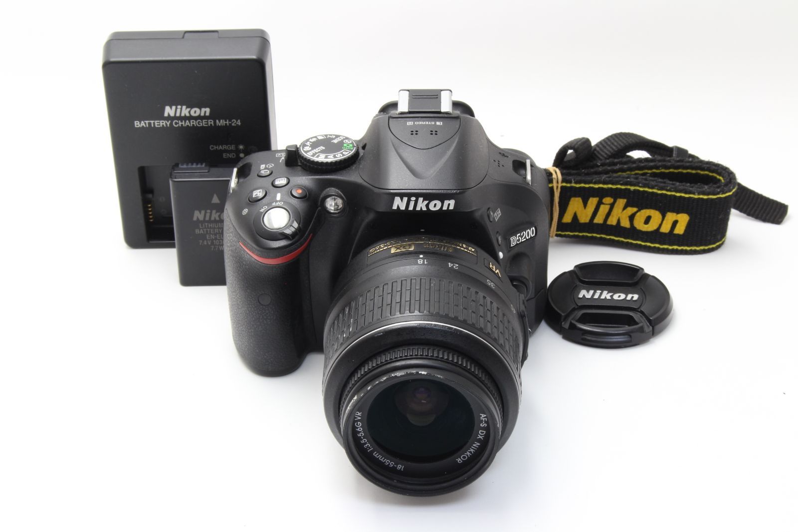 D (一部難あり) Nikon ニコン D5200 AF-S 18-55mm VR おまけレンズ 返品不可 5-17
