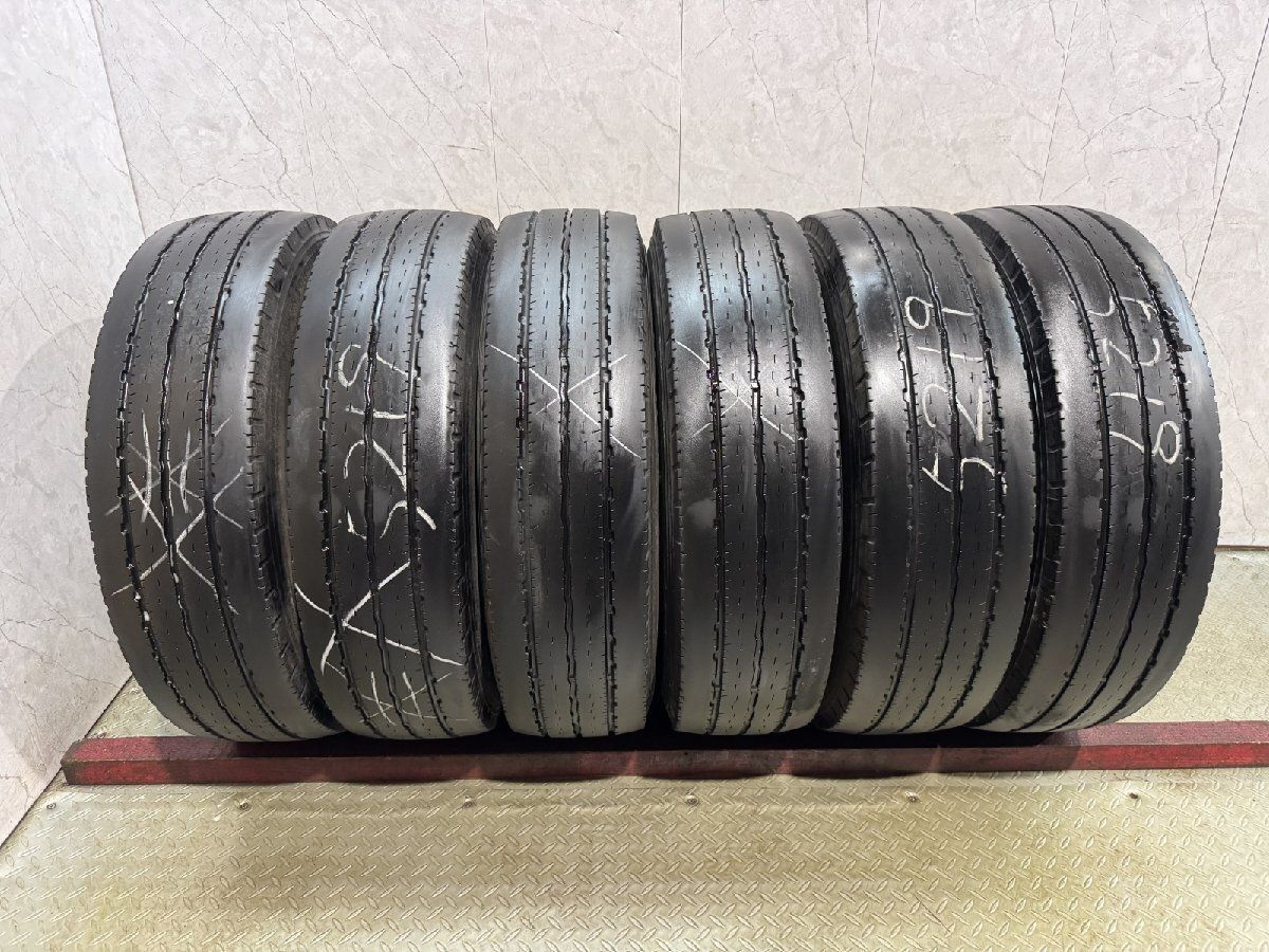 YOKOHAMA LT151R 215/70R17.5 118/116L LT 12PR 17.5インチ ライトトラック用 夏タイヤ 6本 21年製 キャンター ダイナ等　(MTB958)