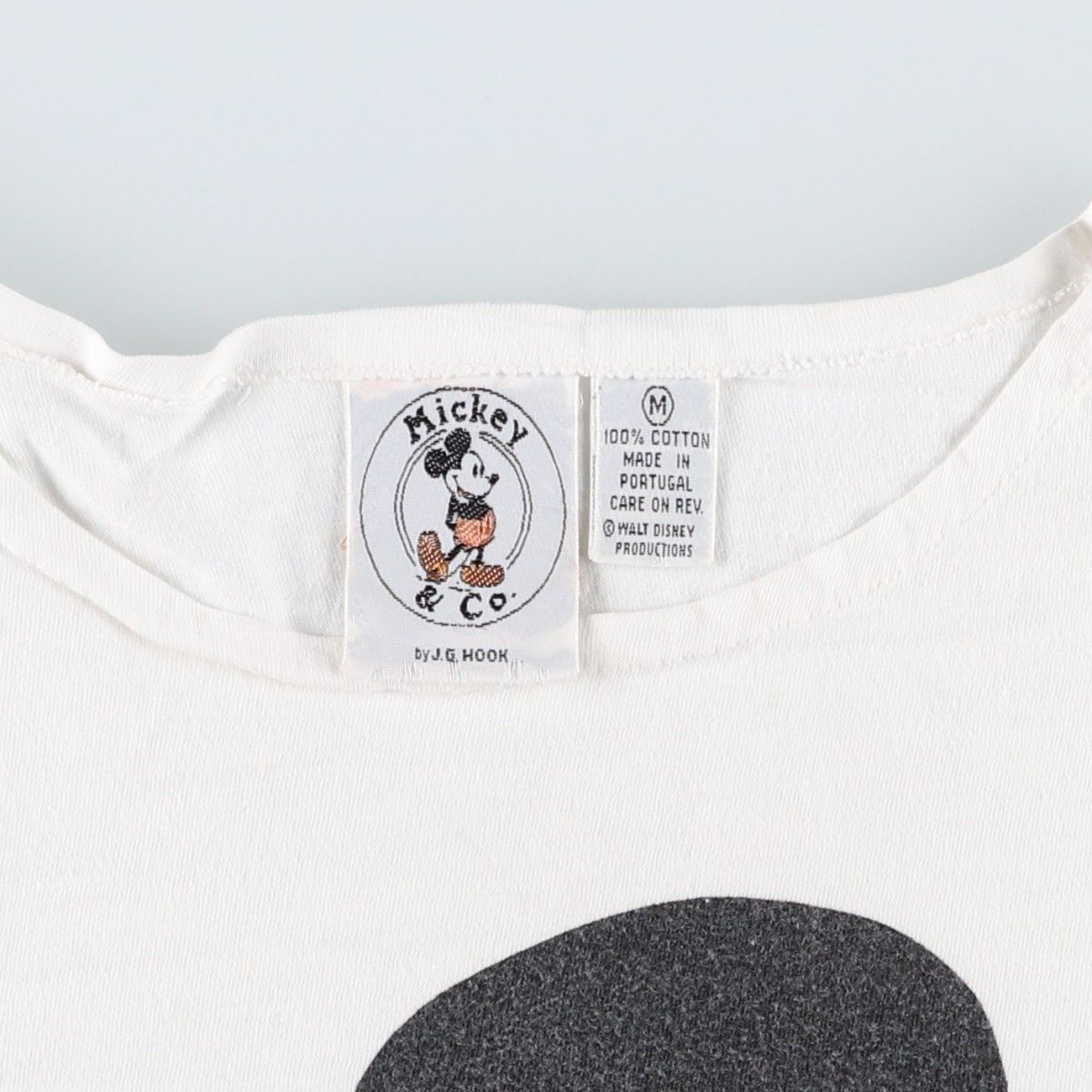 古着 90年代 Mickey & Co. MICKEY MOUSE ミッキーマウス キャラクタープリントTシャツ メンズM相当 ヴィンテージ/eaa641849