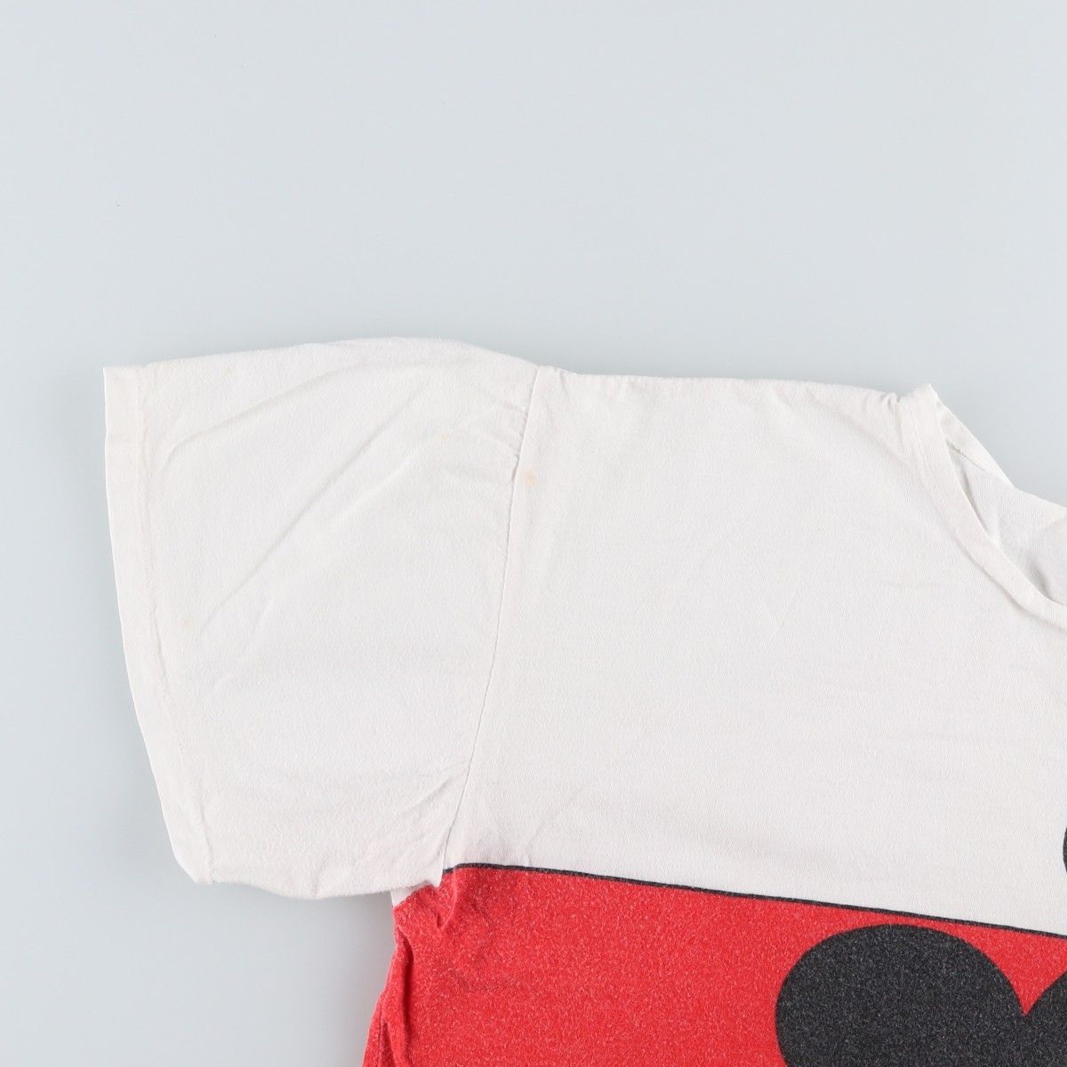古着 90年代 Mickey & Co. MICKEY MOUSE ミッキーマウス キャラクタープリントTシャツ メンズM相当 ヴィンテージ/eaa641849